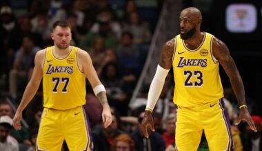 LeBron, Doncic lift Lakers late against Pelicans as West race tightens