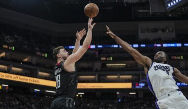 Şengün solid in return, but Kings pull late to beat Rockets 111-98