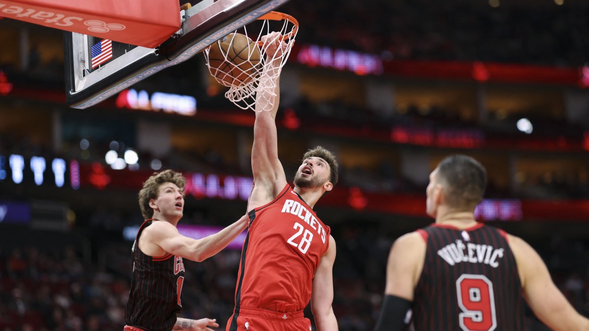 Şengün orchestrates late surge as Rockets snap skid vs Bulls