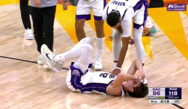 Kings rookie Maxime Raynaud exits game with knee injury – NBC Sports Bay Area & California