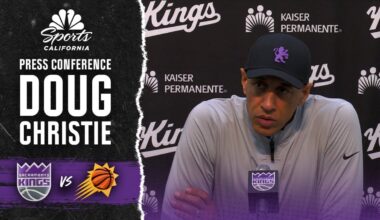Doug Christie, Kings hoping the best for Maxime Raynaud injury – NBC Sports Bay Area & California