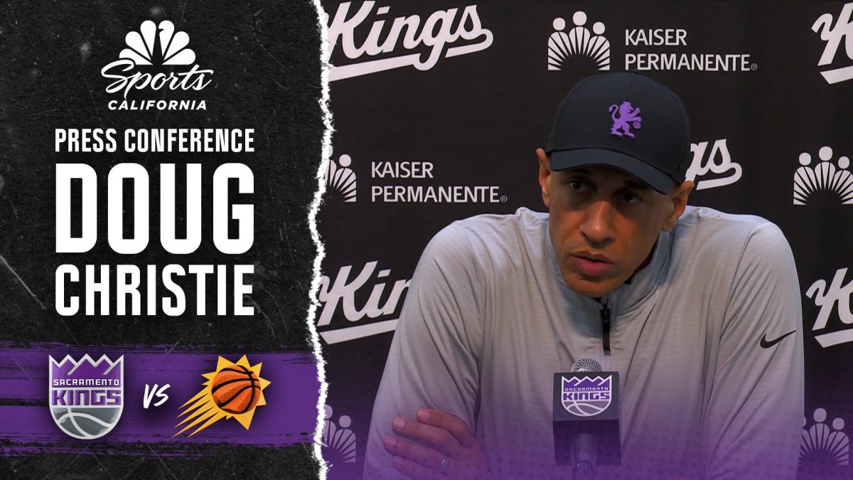 Doug Christie, Kings hoping the best for Maxime Raynaud injury – NBC Sports Bay Area & California