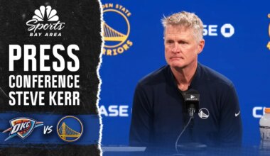 Steve Kerr reacts to Warriors’ blowout loss to Thunder – NBC Sports Bay Area & California