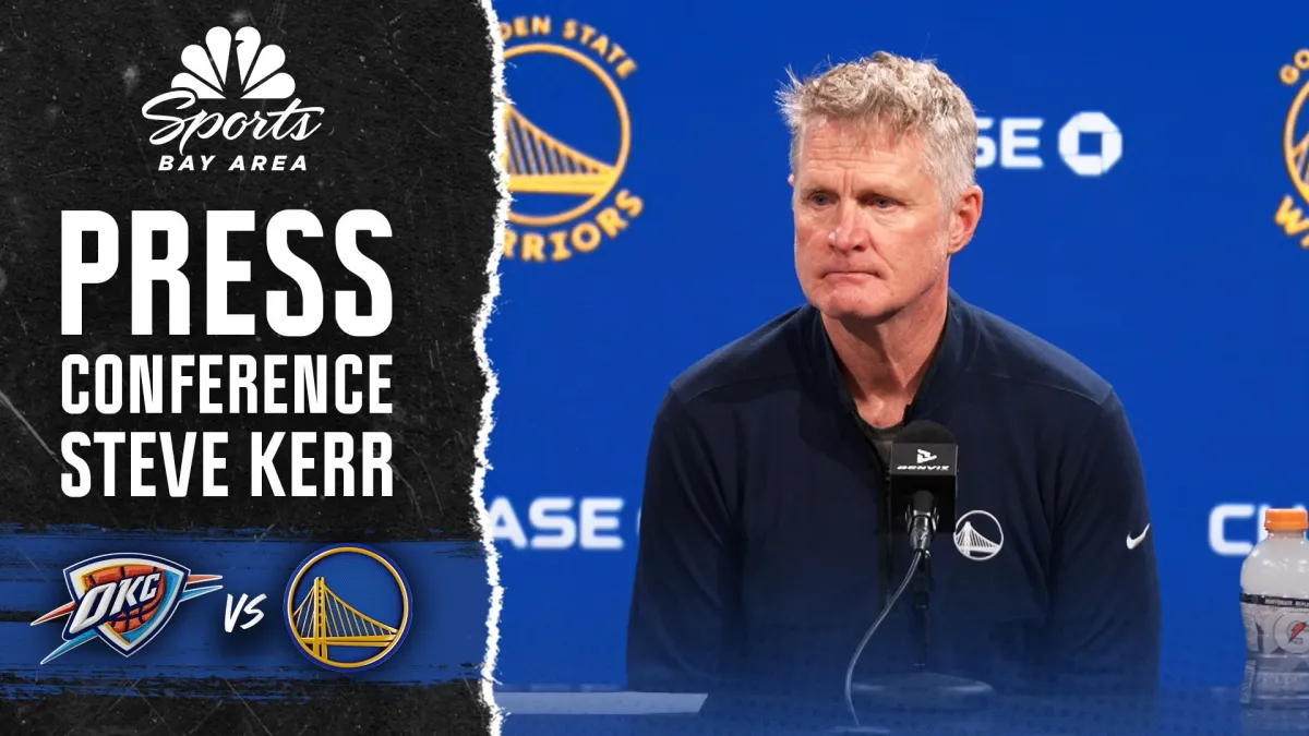 Steve Kerr reacts to Warriors’ blowout loss to Thunder – NBC Sports Bay Area & California