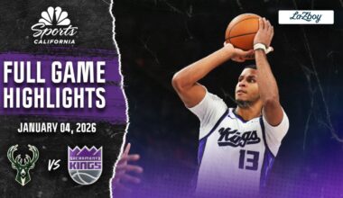 Watch top Kings plays, highlights in 115-98 loss to Bucks – NBC Sports Bay Area & California