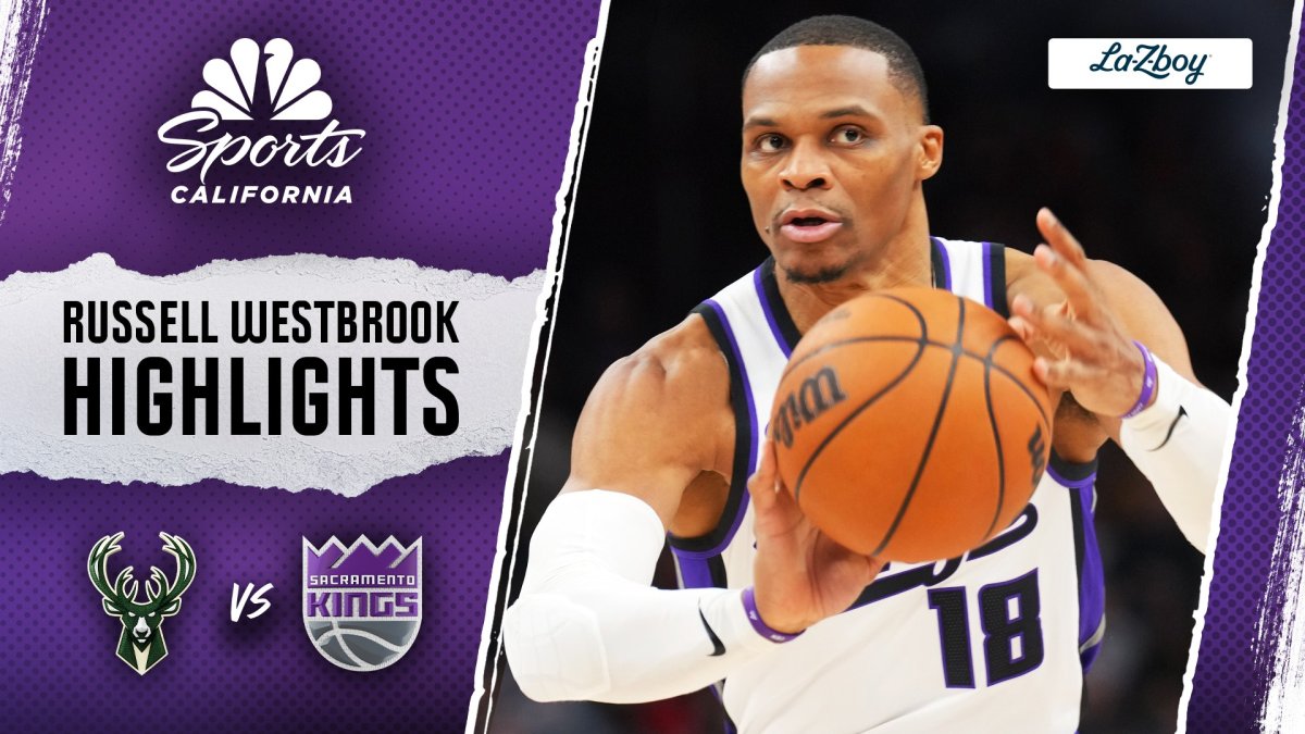 Watch Russell Westbrook score 21 in Kings’ loss to Bucks – NBC Sports Bay Area & California