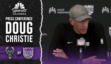 Doug Christie won’t speculate on Kings’ Keegan Murray injury – NBC Sports Bay Area & California