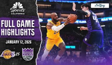 Watch Kings’ top plays from 124-112 win over Lakers – NBC Sports Bay Area & California
