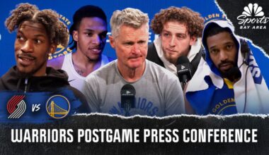 Steve Kerr, Draymond Green react to Warriors’ win over Trail Blazers – NBC Sports Bay Area & California