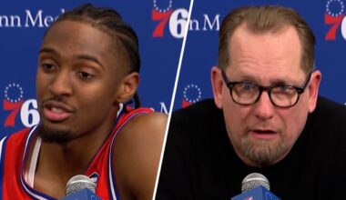 Watch Tyrese Maxey on struggles vs Cavaliers in Sixers losses – NBC Sports Philadelphia