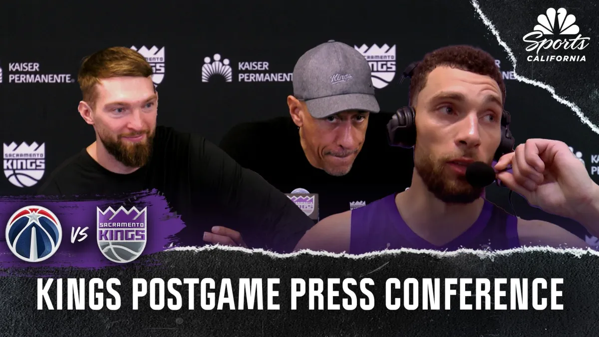 Domantas Sabonis, Russell Westbrook react to Kings win vs Wizards – NBC Sports Bay Area & California