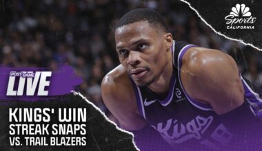 Kings’ win streak snaps with close loss to Trail Blazers – NBC Sports Bay Area & California