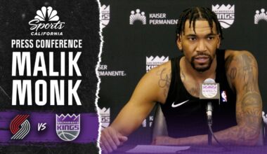 Malik Monk shares how he helps Kings rookie Dylan Cardwell – NBC Sports Bay Area & California