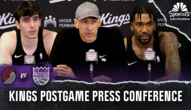 Malik Monk, Doug Christie discuss Kings’ loss to Trail Blazers – NBC Sports Bay Area & California