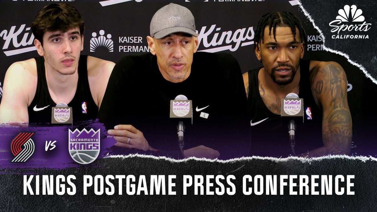 Malik Monk, Doug Christie discuss Kings’ loss to Trail Blazers – NBC Sports Bay Area & California