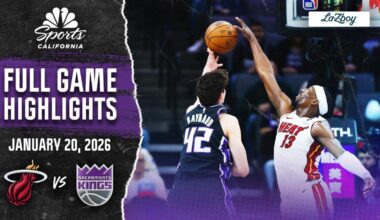 Watch top plays, highlights in Kings’ 130-117 loss to Heat – NBC Sports Bay Area & California