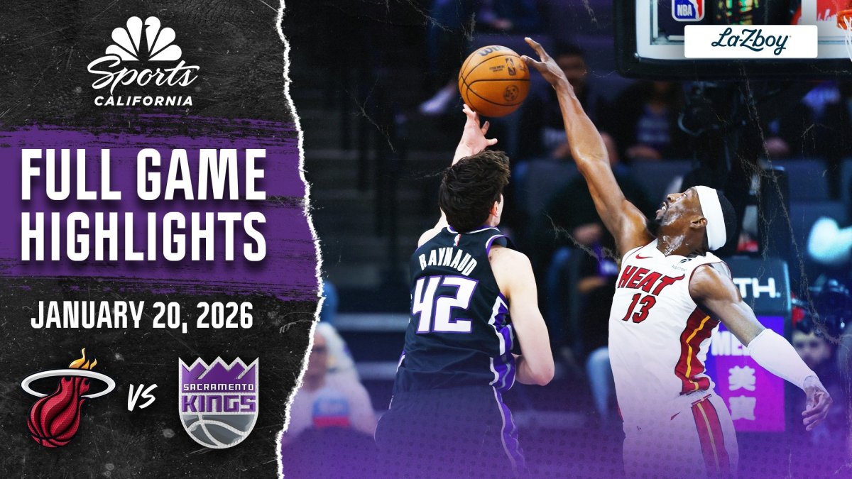Watch top plays, highlights in Kings’ 130-117 loss to Heat – NBC Sports Bay Area & California
