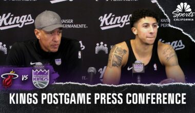 Doug Christie, Nique Clifford still searching after loss to Heat – NBC Sports Bay Area & California