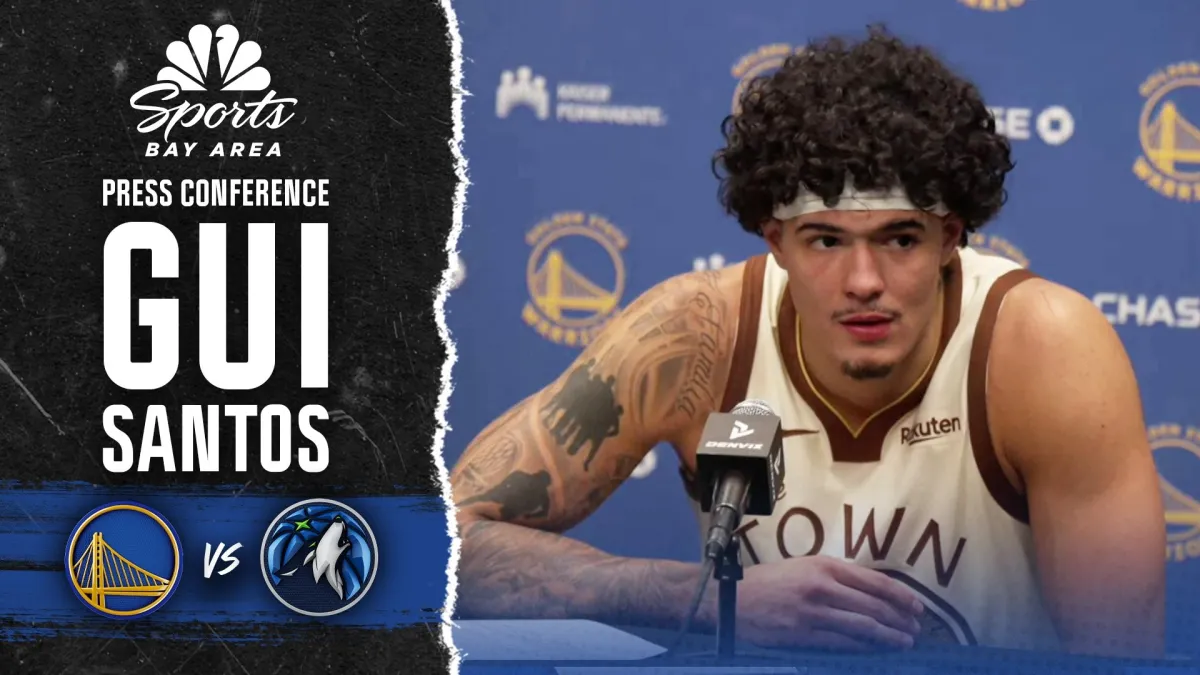 Gui Santos, Warriors prepared for ‘tough day’ vs. Timberwolves – NBC Sports Bay Area & California