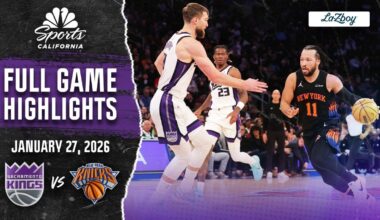 Watch full game highlights of Kings’ 103-87 loss to Knicks – NBC Sports Bay Area & California
