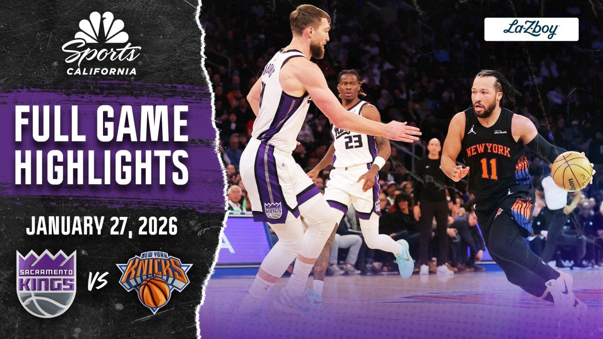 Watch full game highlights of Kings’ 103-87 loss to Knicks – NBC Sports Bay Area & California