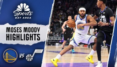 Moses Moody scores 26 points in Warriors’ win vs. Jazz – NBC Sports Bay Area & California