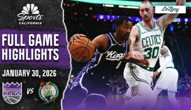 Watch full game highlights from Kings’ 112-93 loss to Celtics – NBC Sports Bay Area & California