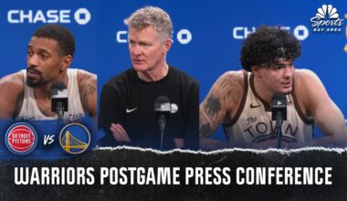 Steve Kerr, Warriors players react to Warriors’ loss to Pistons – NBC Sports Bay Area & California
