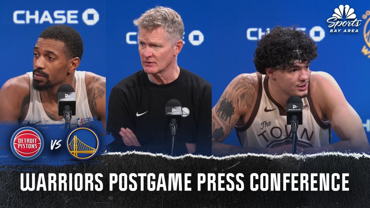 Steve Kerr, Warriors players react to Warriors’ loss to Pistons – NBC Sports Bay Area & California