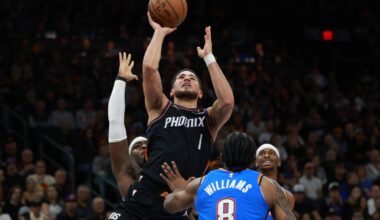 Last-second Devin Booker 3 completes Suns' late comeback over Thunder