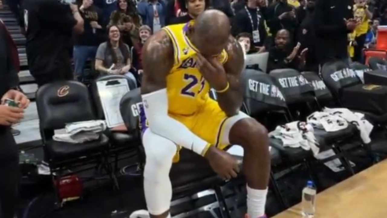 LeBron James tears up during emotional Cleveland homecoming, but Lakers go down in big loss to Cavaliers, Dyson Daniels latest news