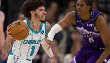 Hornets build a 47-point lead in the 1st half and rout the Jazz 150-95 :: WRAL.com