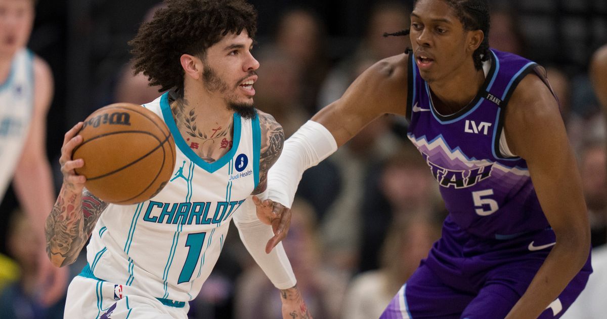 Hornets build a 47-point lead in the 1st half and rout the Jazz 150-95 :: WRAL.com