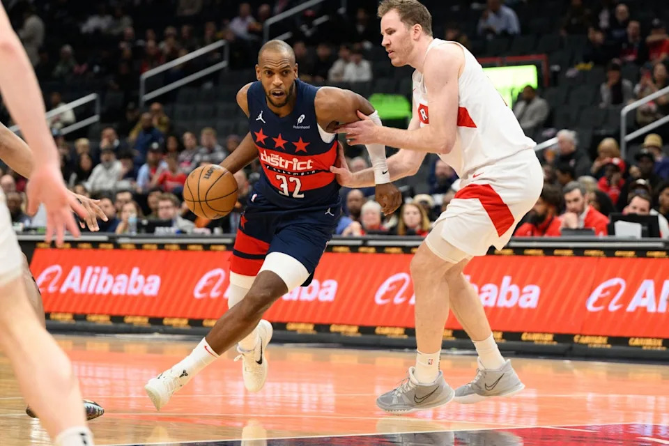 Washington Wizards forward Khris Middleton (32)Reggie Hildred-Imagn Images