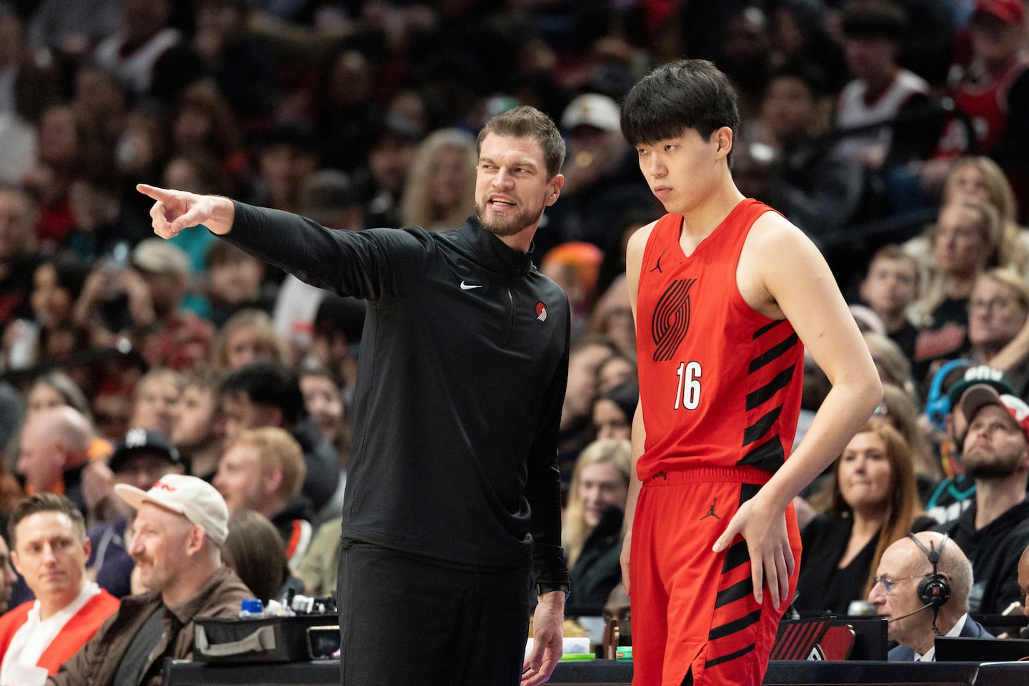 Interim coach Tiago Splitter has Yang Hansen and the Trail Blazers pointed in the right direction in the Western Conference.