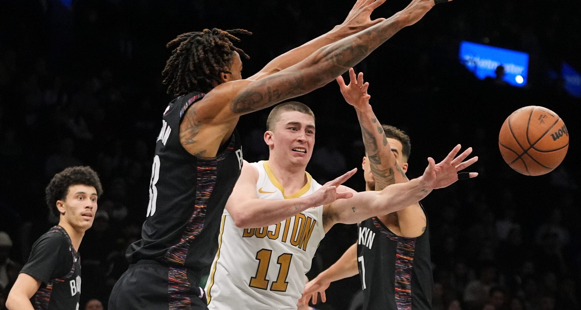 Payton Pritchard scores 32 and Celtics outlast Nets 130-126 in double overtime
