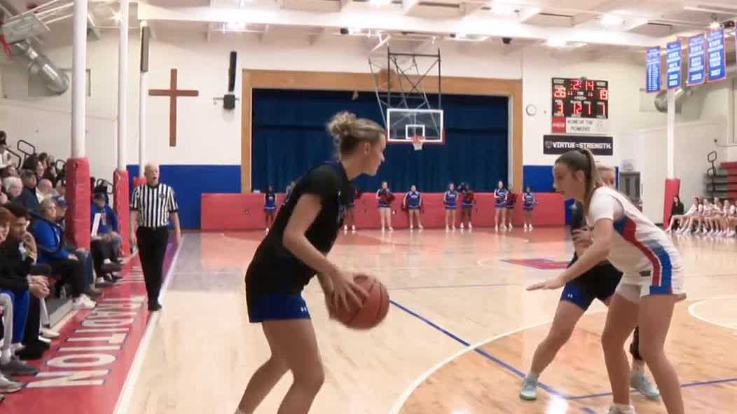 Concord Christian girls’ basketball beats Trinity