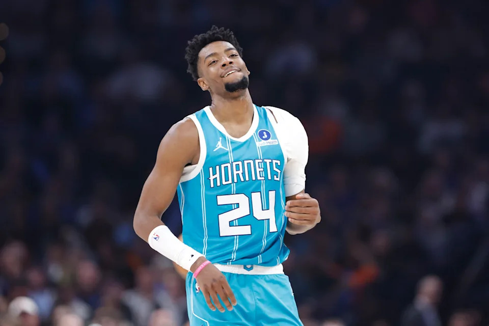 Charlotte Hornets forward Brandon Miller (24)Alonzo Adams-Imagn Images