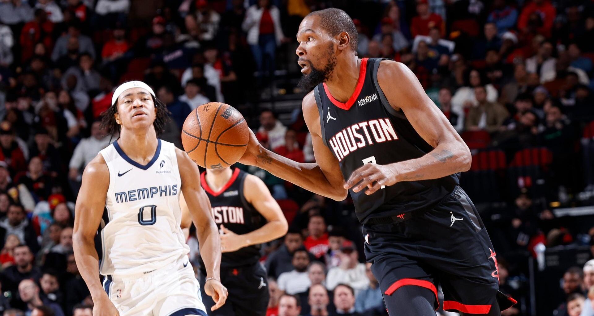 Sengun and Durant score 33 apiece as Rockets beat the Grizzlies 108-99