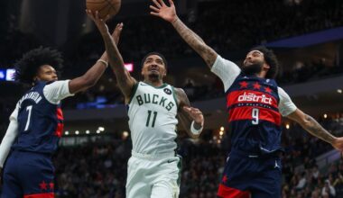 McCollum's jumper in final seconds leads Wizards to a 114-113 win over the Bucks | National Sports