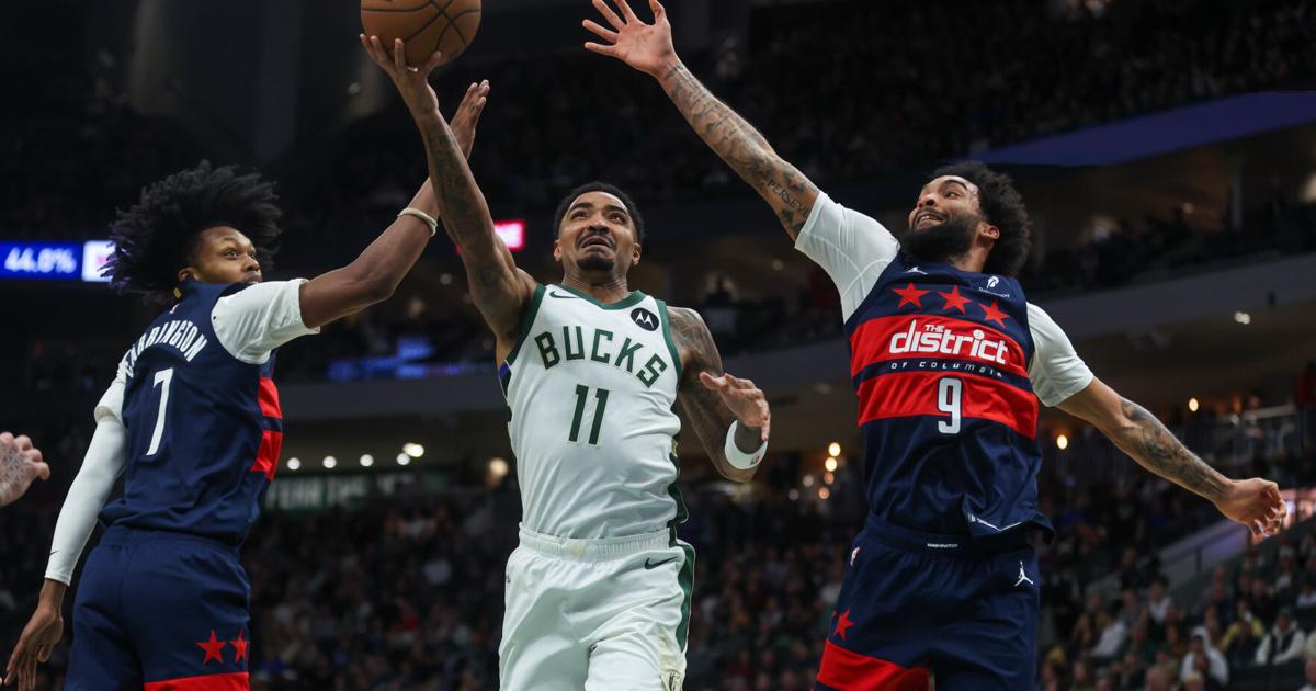 McCollum's jumper in final seconds leads Wizards to a 114-113 win over the Bucks | Sports