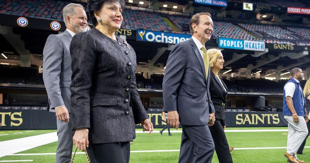 Gayle Benson, Gov. Jeff Landry head to New York to meet with NFL, NBA about Saints, Pelicans | Saints