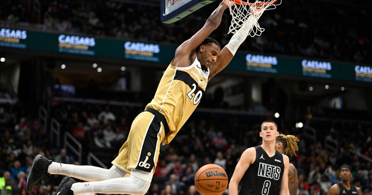 Champagnie scores season-high 20 points to lead the Wizards to a 119-99 win over the Nets | National Sports