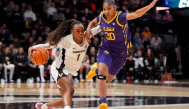 No. 12 Vanderbilt women remain undefeated knocking off No. 5 LSU 65-61 | Basketball