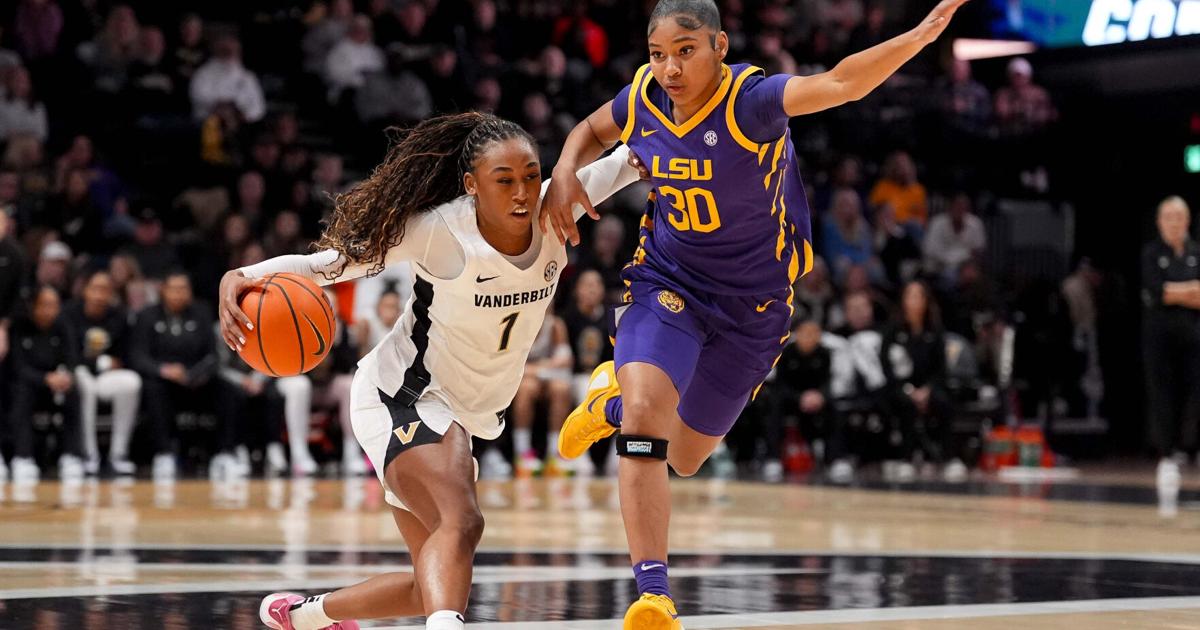 No. 12 Vanderbilt women remain undefeated knocking off No. 5 LSU 65-61 | Basketball