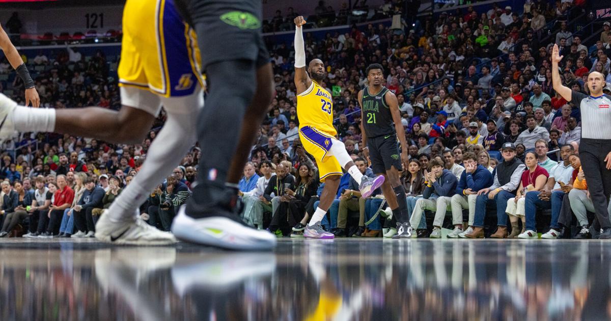 Pelicans, Father Time couldn't stop Lakers' LeBron James | Pelicans
