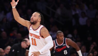 Towns bounces back with strong game as the Knicks beat the Clippers 123-111 to snap a 4-game skid | National Sports