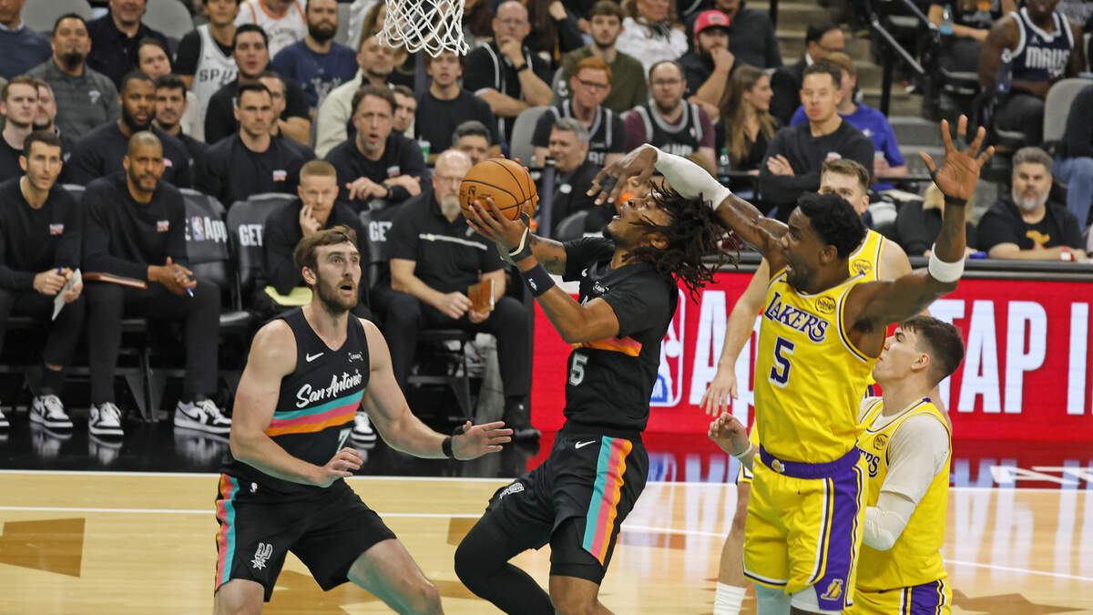Wemby, Spurs Score Win Over Lakers | News Radio 1200 WOAI
