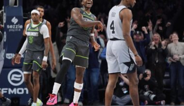 Edwards banks in late go-ahead runner in Timberwolves' 104-103 comeback victory over Spurs | National Sports