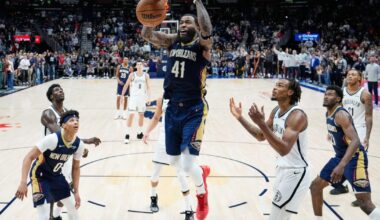 Murphy's 34 points and Bey's clutch play push the Pelicans past the Nets, 116-113 | National Sports